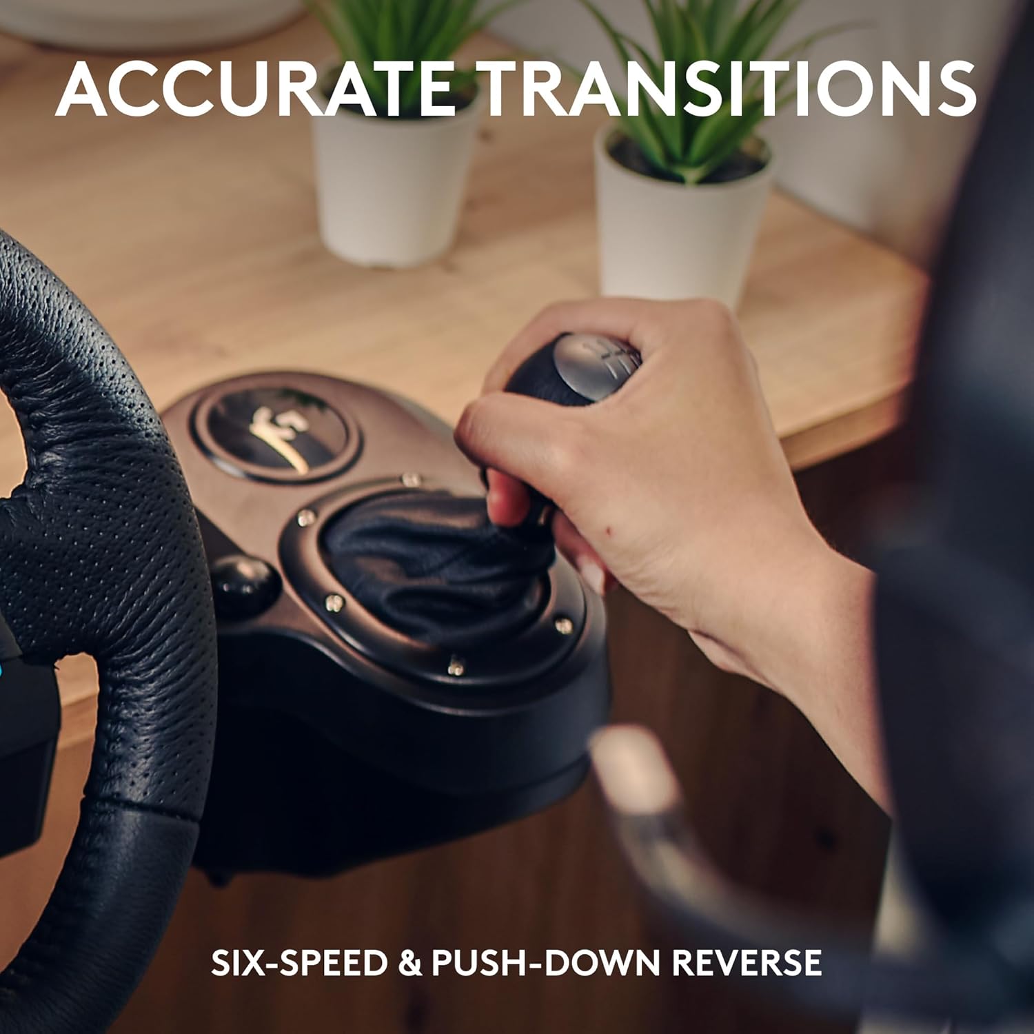 Logitech G29 SE Driving Force Racing Wheel, Pedals & 6-Speed Shifter – Dual-Motor Force Feedback, 900° Rotation – PS5, PS4 & PC